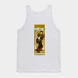 LORENZACCIO Theatre De La Renaissance Sarah Bernhardt by Alphonse Mucha Tank Top